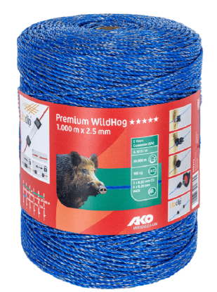 Fotografija proizvoda Špaga protiv divljih svinja -  Premium plava - 1000 m 